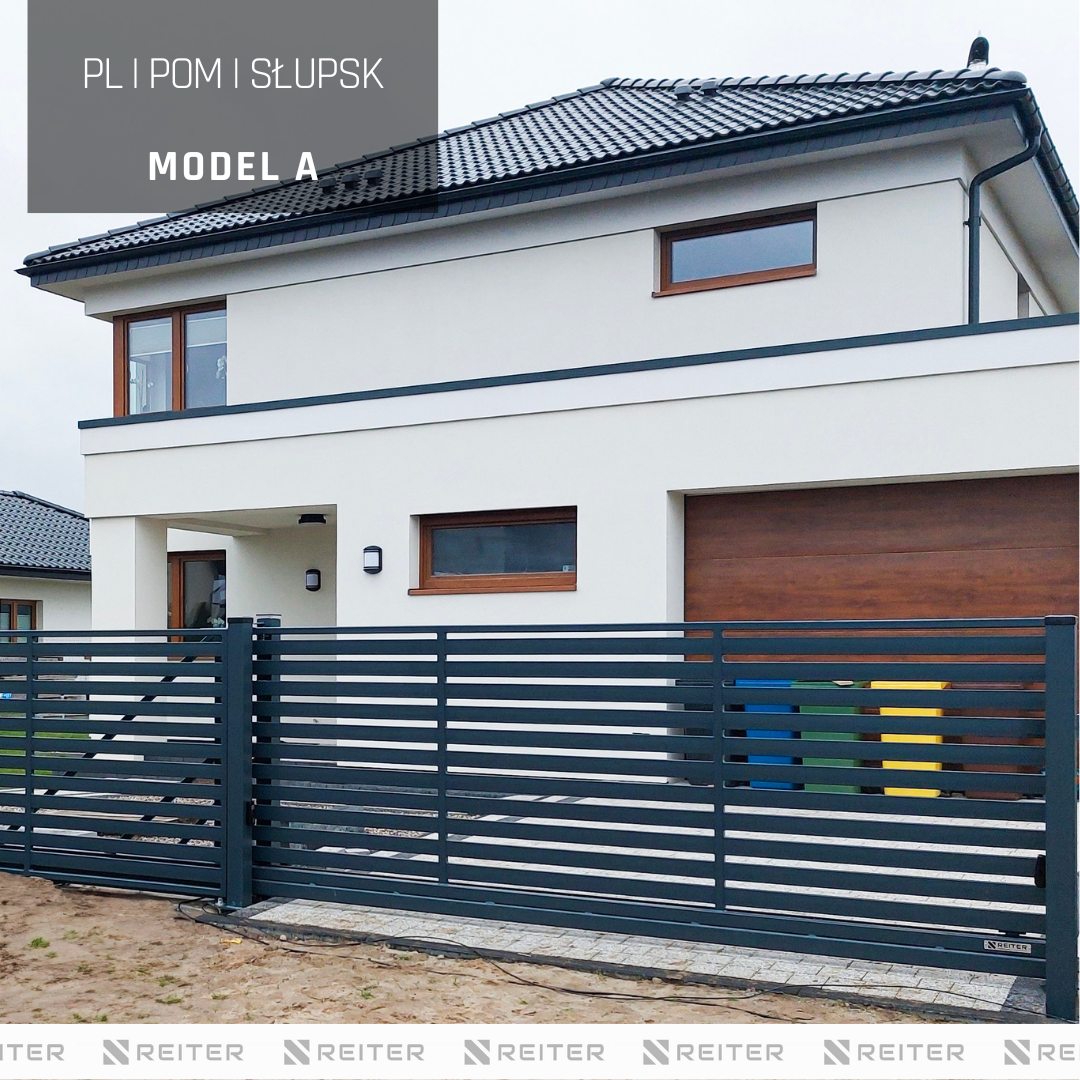 Brama przesuwna ogrodzenie poziome Słupsk