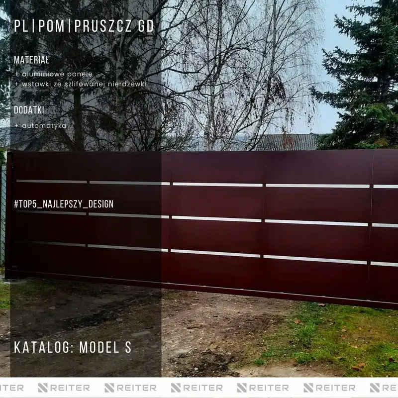 Brama przesuwna pelna, z montazem i automatyka - Pruszcz Gdanski, powiat gdanski 1