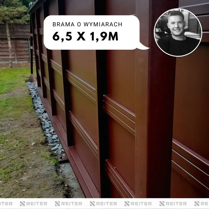 Brama przesuwna pelna, z montazem i automatyka - Pruszcz Gdanski, powiat gdanski 2
