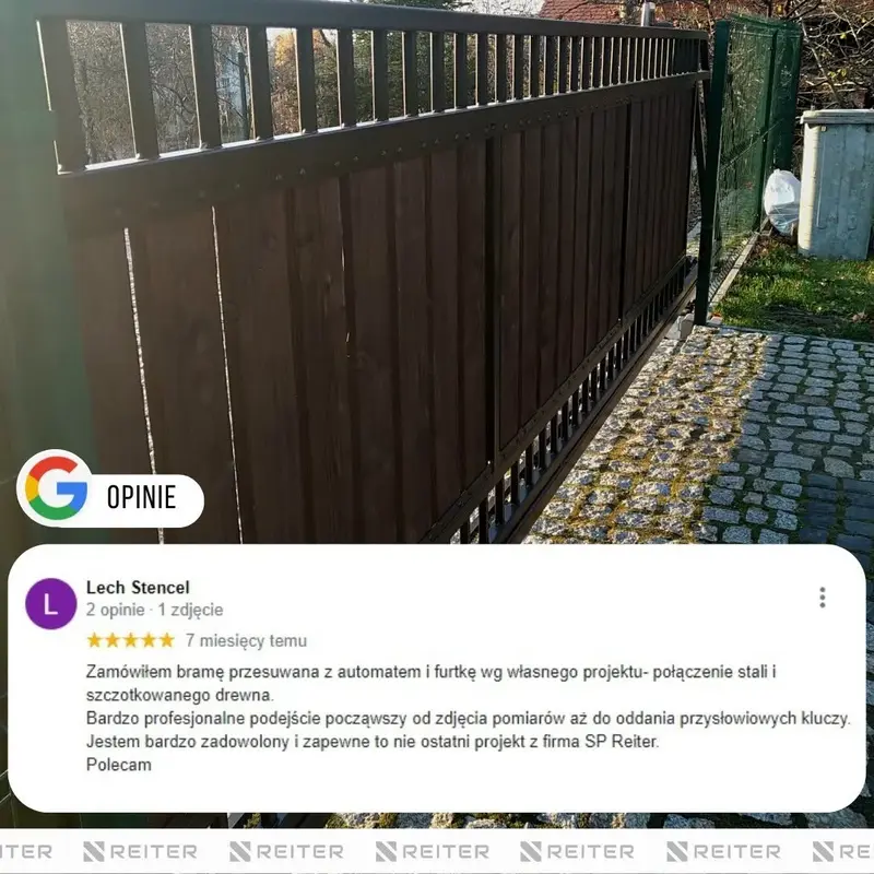 Brama przesuwna z furtka, z deskami, na zamowienie, Zalakowo gmina Sierakowice zalakowo 3