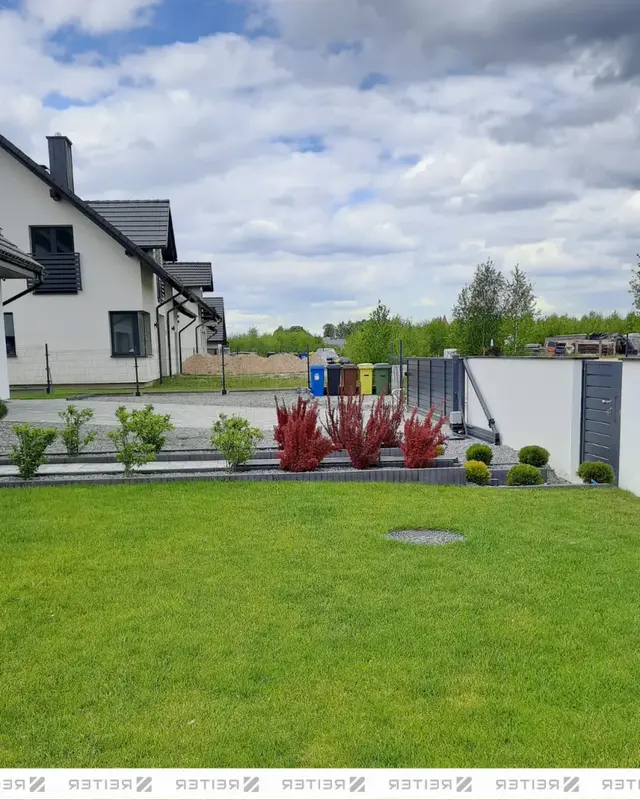 nowoczesne pelne ogrodzenie z bramami wjazdowymi, klukowa huta, pomorskie